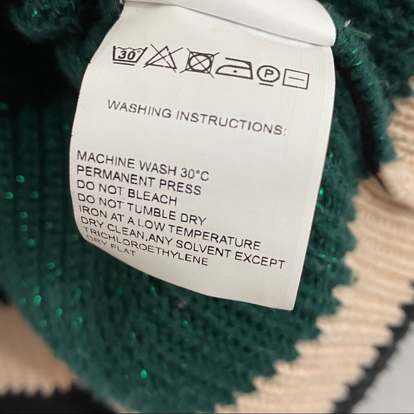 Anthro Farm Rio Boldly Stripe Knit Sweater Dress - Picture 13 of 13